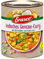 Erasco Indisches Gemüse-Curry 800 g Dose